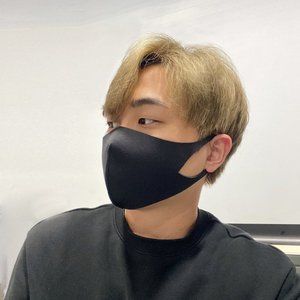 2PCS BTS Men Washable Reusable Face Mask S.Korea